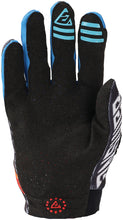 Load image into Gallery viewer, Answer Aerlite Drip Gloves Black/White/Rainbow Youth - Medium