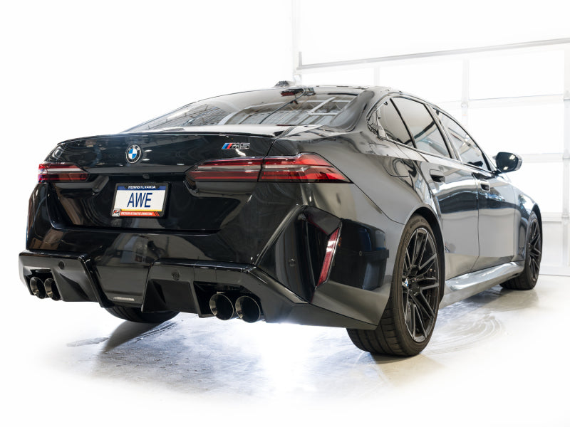 AWE Tuning BMW G90/G99 M5 Touring Edition Cat-Back Exhaust - Diamond Black Tips
