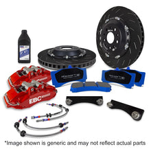Load image into Gallery viewer, EBC Racing 23-24 Toyota GR Corolla 1.6T Red Apollo-6 Calipers 355mm Rotors Front Big Brake Kit