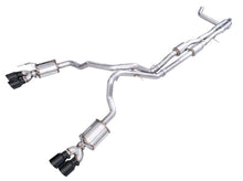 Load image into Gallery viewer, AWE 2021+ Chevy Tahoe/GM Yukon 6.2L 0FG Edition Cat Back Exhaust - Quad Diamond Black Tips