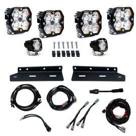Baja Designs 21-25 Ford Raptor Squadron Pro 2.0/S1 Fog Pocket Kit (Multi Patterns) - Clear