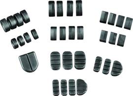 Kuryakyn ISO Large Peg Replacement Rubbers (8 Pcs)