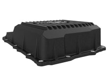 Load image into Gallery viewer, aFe POWER 21-24 RAM 1550 TRX Pro Series Transmission Pan Black w/ Machined Fins