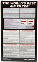 Load image into Gallery viewer, K&amp;N Universal Chrome Round Tapered Air Filter 3in FlangeID / 6in Base OD / 4.5in Top OD / 8in Height