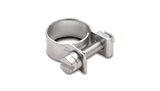 Vibrant Fuel Injector Style Mini Hose Clamps 14-16mm clamping range Pk of 10 Zinc Plated Mild Steel