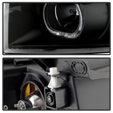 Load image into Gallery viewer, xTune Chevy Silverado 1500/2500/3500 07-13 LED Halo Projector Headlights Black PRO-JH-CSIL07-CFB-BK