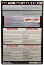 Load image into Gallery viewer, K&amp;N Replacement Air Filter JEEP WRANGLER,2.5L &amp; 4.0L W/FI