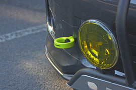 PERRIN 08-14 Subaru WRX & STI / 08-11 Impreza / 05-09 Legacy Tow Hook Kit (Front) - Neon Yellow
