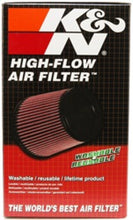 Load image into Gallery viewer, K&amp;N Universal Chrome Round Tapered Air Filter 3in FlangeID / 6in Base OD / 4.5in Top OD / 8in Height