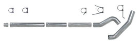 Diamond Eye KIT 5in Catback MFLR RPLCMENT PIPE Single AL: 2004.5-2007.5 DODGE CUMMINS 600