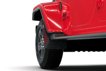 Load image into Gallery viewer, Rally Armor 19-25 Jeep JT Gladiator (Mojave/Rubicon) Black Mud Flap w/Metallic Black Logo