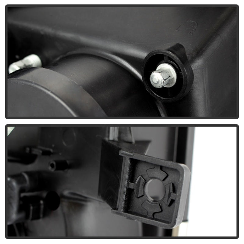 Spyder Ford F150 13-14 Projector Factory Xenon Model- Light Bar DRL Chrm PRO-YD-FF15013-LBDRL-HID-C