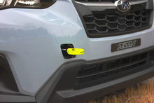 Load image into Gallery viewer, PERRIN 22-25 Subaru WRX / 18-23 Crosstrek / 20-25 OBXT Tow Hook Kit (Front) - Neon Yellow