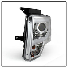 Load image into Gallery viewer, Spyder Ford F150 13-14 Projector Factory Xenon Model- Light Bar DRL Chrm PRO-YD-FF15013-LBDRL-HID-C
