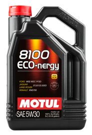 Motul 5L Synthetic Engine Oil 8100 5W30 ECO-NERGY - Ford 913C