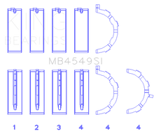 Load image into Gallery viewer, King Ford EcoBoost 3.5L/3.7L V6 Main Bearing Set - Size STD