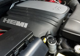 J&L 11-25 Jeep Grand Cherokee 5.7L Passenger Side Oil Separator 3.0 - Clear Anodized