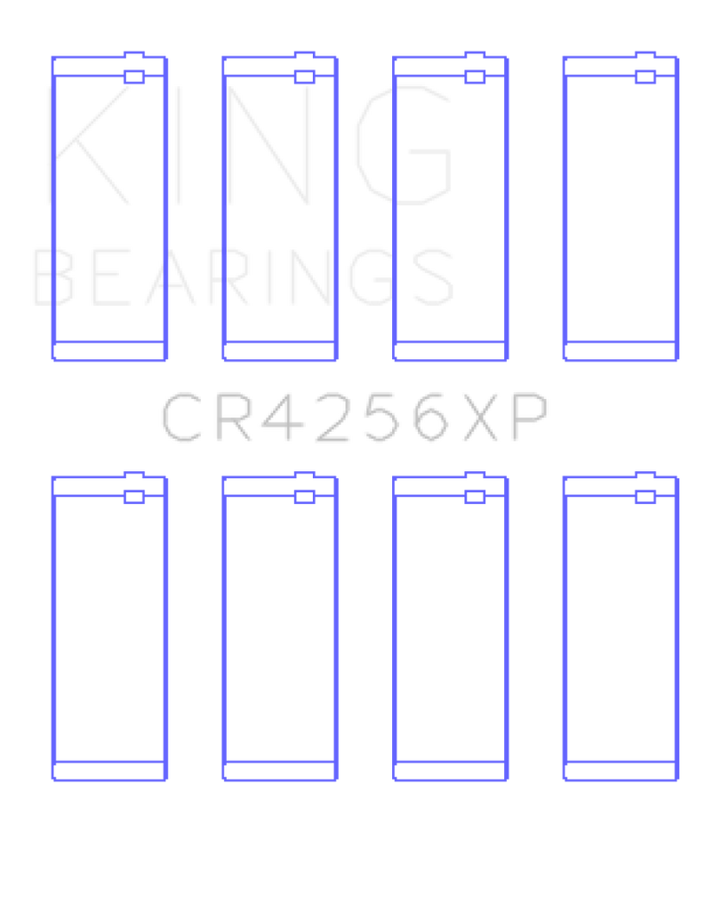 King Engine Bearings 03-05 Dodge Neon SRT4 2.4L Performance Rod Bearing Set - Size STDX