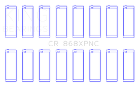 King Engine Bearings Ford 4.6L/5.4L V8 SOHC Performance Coated Rod Bearing Set - Size STD