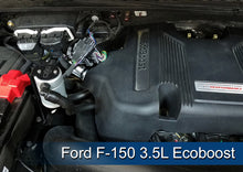 Load image into Gallery viewer, J&amp;L 2011-2025 Ford F-150 2.7L/3.5L/5.0L Passenger Side Oil Separator 3.0 - Clear Anodized