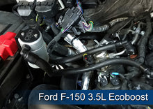 Load image into Gallery viewer, J&amp;L 2011-2025 Ford F-150 2.7L/3.5L/5.0L Passenger Side Oil Separator 3.0 - Clear Anodized